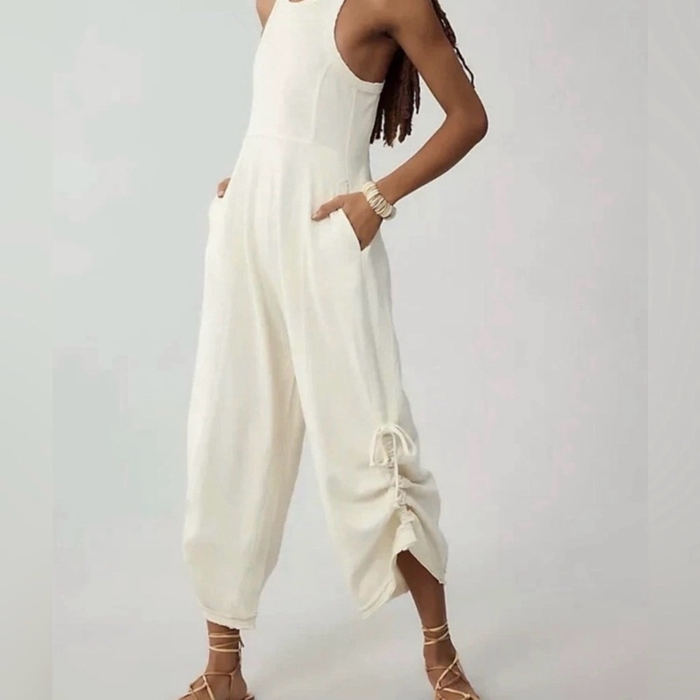 Anthropologie Daily Practice Romper Jumpsuit Size M